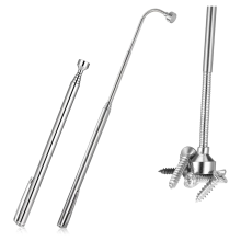 2-delige set flexibele magnetische oppakgereedschappen van 2,27 kg, telescopische grijper met zakclip