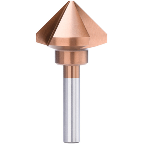 3 Flutes Countersink Drill Bit 50mm HSS Metal Hole Drilling Tool 90 Degree Chamfering 1