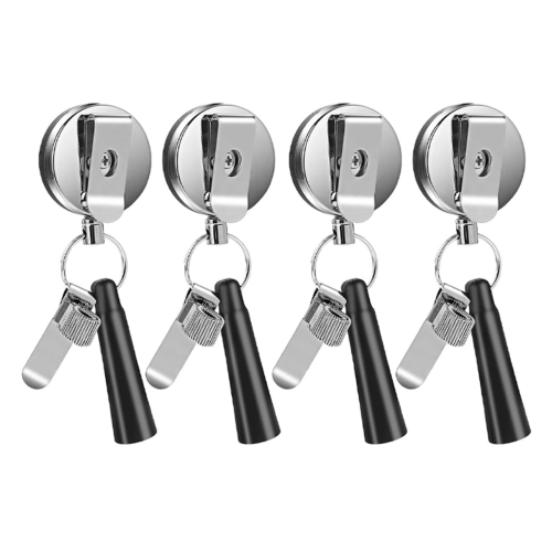 Portapenne retrattile da 4 pezzi, resistente, ideale per pennarelli e matite da carpentiere, supporto estensibile 1