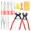 19 Pieces Mosaic Tool Kit, Professional Cutting Tools for Glass Mosaic, Ceramic 1