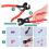 19 Pieces Mosaic Tool Kit, Professional Cutting Tools for Glass Mosaic, Ceramic 6