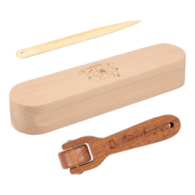 3-teiliges Schneiderklöppel-Set aus Buchenholz, Nahtroller-Buchenbrett-Set, Näh- und Quiltwerkzeuge aus Holz, Nahtwerkzeug für