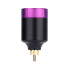 Mini alimentatore per tatuaggi senza fili con display da 1350 mAh, batteria ricaricabile portatile per interfaccia penna macchina D