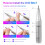 Ponceuse à ongles électrique rechargeable 45 000 tr/min, faible bruit, manucure, blanche 5