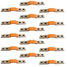 Copper Foil Lithium Battery Connector Soft Connection Screw Hole Distance 56 6 4 Holes