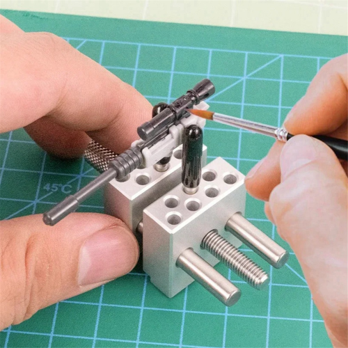 DIY Craft Multi-Purpose Jig Adjustable Vise for Model Building and Bench Hobby Tools 2