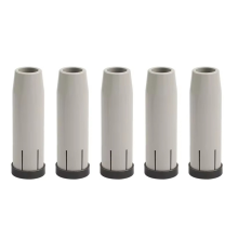 Lot de 5 buses de protection revêtues 36KD, antiadhésives, pour soudage MIG sans air européen, vente en gros