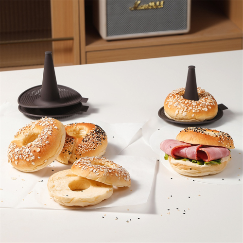 Bread Donut Silicone Mold Baking Cake Mousse Pudding Toaster 2