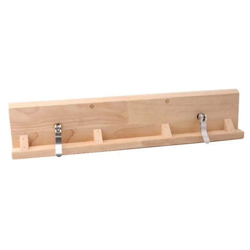 Leather Fixing Clip Handmade Goods Hand Stitching Wooden Rack DIY Bracket 2