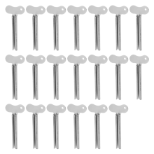 20PCS Zahnpasta Tubenquetscher Metallschlüssel für Badezimmer Haarfärbemittel Kosmetik Tubenquetscher