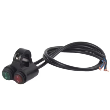 22mm Universal Motorrad Lenker Scheinwerfer Bremse Nebel Lichter Horn Dual Control Taste Schalter D