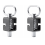 Trailer Gate Latch, Spring Latch Lock, Weld on 5/8inch Assembly with Plain Tube 2 Pack 3