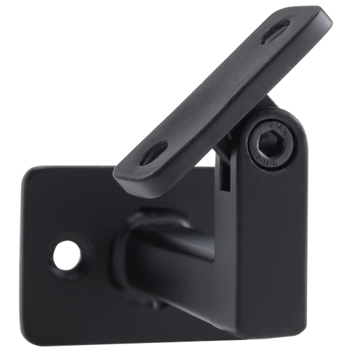 Lot de 4 supports de rampe d'escalier réglables, fixation murale 2