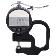 Digitaler Mikrometer Dickenmessgerät Hochpräziser Messschieber Anzeige Metall 0,01mm