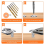 10-Piece Screw Extractor Set, for Removing Stripped Screws and Broken Bolts Drill Bit Set 4
