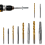 10-Piece Screw Extractor Set, for Removing Stripped Screws and Broken Bolts Drill Bit Set 2