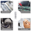 Digital Microscope WiFi Pocket Handheld USB Microscopes 50x-1000x Zoom Fixed Focus HD Magnifier for Android Black 7