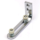 Barn Door Floor Guides, Bottom Flooring Frame Support with Smooth, Quiet Bearings, Adjustable Roller Sliding Stay 3
