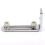 Barn Door Floor Guides, Bottom Flooring Frame Support with Smooth, Quiet Bearings, Adjustable Roller Sliding Stay 5
