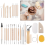 43PCS Pottery Tools Clay Sculpting Polymer Kit Ceramic for DIY Handcraft 4