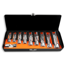 Jeu de 10 douilles ouvertes pour retrait de conduites de 3/8 po, écrou-raccord, manchon de tuyau d'huile, outils de réparation automobile