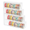 Washi Tape Organizer, 4 Drawers Stackable Plastic Box Organizer Storage, Clear Storage 2