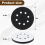 5 Inch 8 Holes Soft Density Interface Pads Hook and Loop Cushion Buffer Round Backing Pad Foam Sanding 4Pack 7