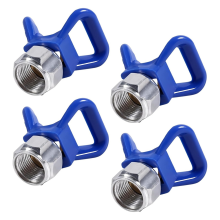 246215 Base di protezione per ugello da 7/8 pollici G7/8 Ugelli reversibili blu X HandTite adatti per vernice airless 246-215