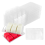 30pcs Wax Melt Container Clamshell Packaging Mold Box for Plastic Clear Empty Candle Tart 2