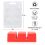 30pcs Wax Melt Container Clamshell Packaging Mold Box for Plastic Clear Empty Candle Tart 9