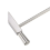 2pcs Double Face Small Metal Hammer 8 Inch Round Triangle Dual-Head Multifunctional Mallet 7