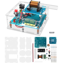 Elektromagnetischer Sender-Bausatz, DIY-Bausatz für die Lernerziehung, ideales Geschenk für die Familie