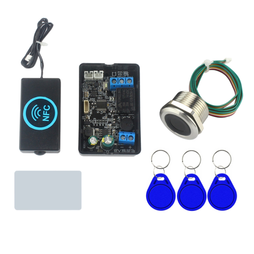 Fingerprint Access Controller NFC Electric Lock Control Relay Module IC Card Induction Switch S3 and