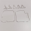 Pour les accessoires de support, le bureau en acrylique transparent convient au support de refroidissement Mini / Pro 1