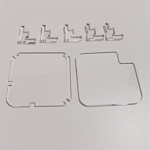 Pour les accessoires de support, le bureau en acrylique transparent convient au support de refroidissement Mini / Pro
