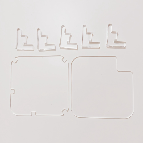 Pour les accessoires de support, le bureau en acrylique transparent convient au support de refroidissement Mini / Pro 2