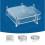 Pour les accessoires de support, le bureau en acrylique transparent convient au support de refroidissement Mini / Pro 4