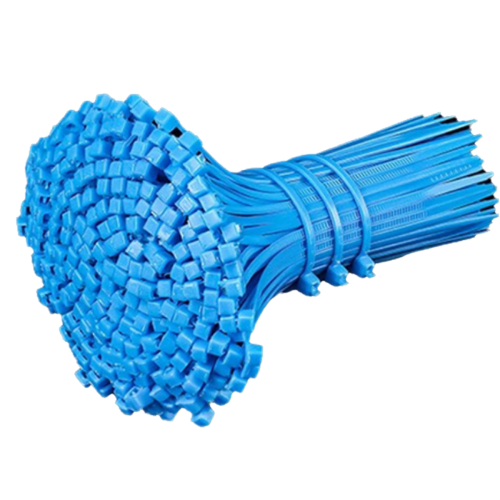 Self Locking Nylon Cable Ties Wire Organ Quick Blue 4X200mm 500 Pcs 1