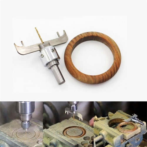 1 Set Armbandmaker Kit, Staalmaker, Ringmaker Kit voor Houten Armband, Ring, 2