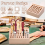 46 Holes Leather Craft Tool Holder, Working Holder,for and Punch Tools Organizer Storage 7