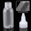 50Pcs Airbrush Farbe Flaschen 30ml Leere Gläser Squeeze Mischen 4