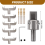 1 Set Armbandmaker Kit, Staalmaker, Ringmaker Kit voor Houten Armband, Ring, 4