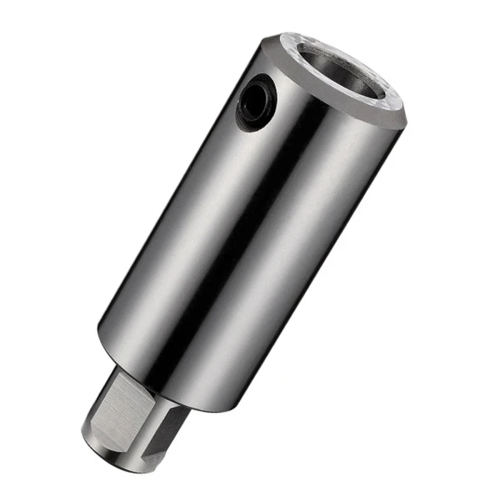 Hollow Drill Conversion Handle 100mm Chuck Connection Extension Rod Top Hole 6.5mm