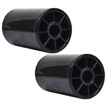 2 stücke Deck Roller Passt für Simplicity 1668513Sm 1668513 5/8 zoll-Zentriert Bohrung 4 zoll-Hub Glatte-Lauffläche
