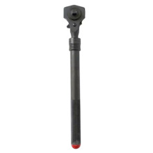 Manche à cliquet télescopique double robuste de 3/8 po 1/2 po pouvant être utilisé comme marteau 32 dents