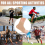 Pre-Cut Athletic Tape - Waterproof, Elastic, Breathable for Support and Stability 10