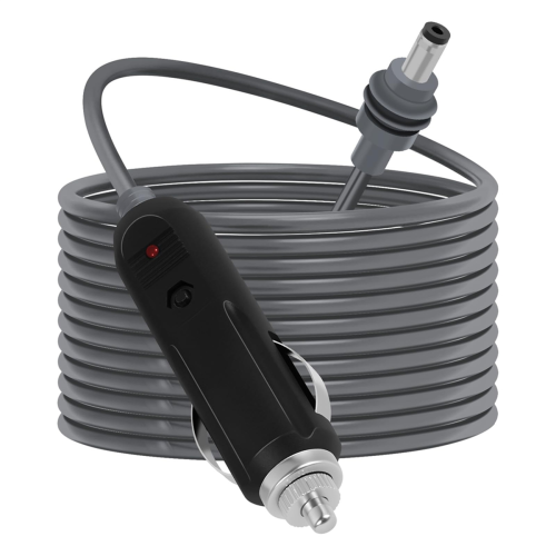 Mini-DC-Stromkabel Zigarettenanzünder-Adapter, 12V-24V Autoladegerät, 10 FT Stecker auf 1