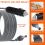 Mini-DC-Stromkabel Zigarettenanzünder-Adapter, 12V-24V Autoladegerät, 10 FT Stecker auf 5