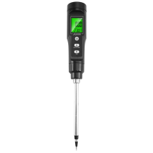 LCD Digitaler Bodentester 0,00-10,00 mS/cm EC-Meter Handheld EC/TEMP 2-in-1-Detektor ATC-Temperaturerkennung