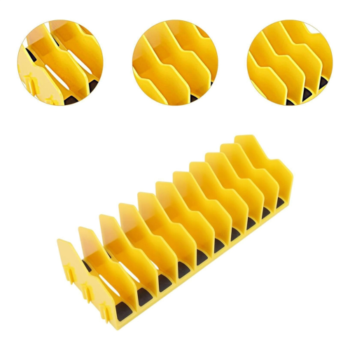Pliers Organizer Hand Tool Organizers,Storage Rack Drawer Cutter Yellow 2